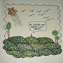 Mi proyecto del curso: Ideas ilustradas: dibuja tu universo interior. Un proyecto de Ilustración tradicional, Redes Sociales, Dibujo, Ilustración digital, Instagram y Dibujo digital de Marcela Campos - 24.04.2023