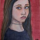 My project for course: Artistic Portrait with Watercolors. Een project van  Beeldende kunst, Schilderij, Aquarelschilderen y  Portrettekening van Danilo Tagliaferri - 24.04.2023