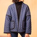 Chaqueta acolchada. Fashion Design, Patternmaking, Dressmaking, and Sewing project by Flor Tregnaghi - 09.01.2021