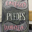 Mi proyecto del curso: Murales de lettering en pizarra . % Angie Vanessa Diaz Orjuela tarafından hazırlanan Sokak Sanatı, Harfler, Ve El Yazısı projesi - 04.26.2023