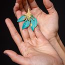 Mi proyecto del curso: Joyería en metal pintada a mano con pátinas y pigmentos . Accessor, Design, Arts, Crafts, Jewelr, Design, Fashion Design, DIY, and Decorative Painting project by Maria Rosua - 04.26.2023