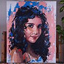 My project for course: Portrait Painting with Oil: Explore Light and Shade. Een project van  Beeldende kunst, Schilderij y  Olieverfschilderij van vikailyashov - 26.04.2023
