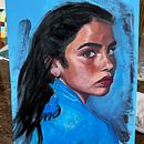 My project for course: Expressive Oil Portraiture: Explore the Alla Prima Technique. Projekt z dziedziny  Sztuki piękne,  Malarstwo i Malarstwo olejowe użytkownika tgcris0 - 26.04.2023