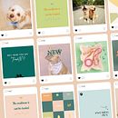 My project for course: Instagram Feed Design with Canva. Un proyecto de Diseño gráfico, Marketing, Redes Sociales, Instagram y Diseño digital de daniellawrasse - 25.04.2023