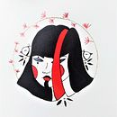 PROJET ILLUSTRATION ENCRE. Traditional illustration project by Melisande Gourdin - 04.26.2023