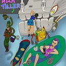 Mi proyecto del curso: Ilustración digital de fantasía y ciencia ficción. Un proyecto de Ilustración tradicional e Ilustración digital de Román Alejandro González Ramírez - 26.04.2023