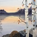 My project for course: Atmospheric Landscapes in Watercolor  . Seni Rupa, Lukisan, Dan Lukisan Cat Air proyek oleh mwclay4 - 04.26.2023