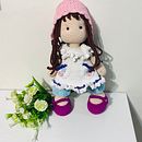 Mi proyecto del curso: Elaboración de muñecas amigurumi románticas. Een project van Craft, Speelgoedontwerp, Textiel, Haken, Amigurumi y Textielontwerp van Angel Morales - 27.04.2023