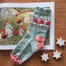 Magic Toadstool socks. Arts, Crafts, Knitting, Accessor, and Design project by Stone Knits - 12.28.2016