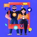 Mi proyecto del curso: Composición creativa para ilustración con Procreate. Un progetto di Illustrazione tradizionale, Creatività, Illustrazione digitale e Disegno digitale di Anima Brand Agency - 27.04.2023