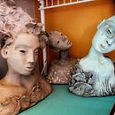 My project for course: Introduction to Clay Figurative Sculpture. Projekt z dziedziny  Sztuki piękne i Rzeźba użytkownika Dana - 28.04.2023