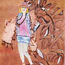 Mi proyecto del curso:  Técnicas creativas para la ilustración de moda. Un projet de Illustration traditionnelle , et Collage de chiquitin - 28.04.2023