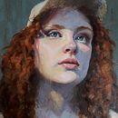 My project for course: Contemporary Oil Portraiture. Un projet de Illustration traditionnelle, Beaux Arts, Peinture , et Peinture à l'huile de suepaints2 - 30.04.2023