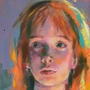 My project for course: Contemporary Oil Portraiture. Traditional illustration, Painting, and Oil Painting project by Sofia Isleeva - 05.01.2023