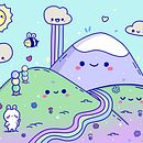 Final project of my kawaii world. Un proyecto de Diseño de personajes, Ilustración digital y Manga de Elena B. - 29.04.2023