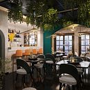 Mi proyecto del curso: Seafood's Restaurant . Architecture, Interior Architecture, Lighting Design, and Digital Architecture project by Yerlin Mercedes - 05.02.2023