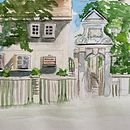 Mein Abschlussprojekt für den Kurs: Moderne Techniken für Stadtlandschaften in Aquarell. Projekt z dziedziny  Malarstwo i Malowanie akwarelą użytkownika Doreen Kurtz - 24.04.2023