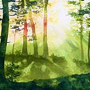 My project for course: Dreamy Watercolor Landscapes: Paint with Light. Un projet de Peinture , et Aquarelle de Björn Olfenius - 03.05.2023