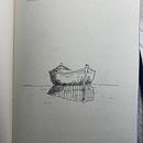 Meu projeto do curso: Diário ilustrado: preencha seu sketchbook com experiências. Un projet de Illustration traditionnelle, Esquisse , Dessin, Carnet de croquis et Illustration à l'encre de Ana V_ - 04.05.2023