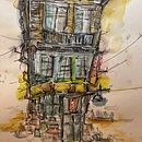 My project for course: Expressive Architectural Sketching with Colored Markers . % James Rixe tarafından hazırlanan Eskiz çizimi, Çizim, Mimari İllüstras, on, Eskiz defteri, Mürekkep İllüstras, Ve onu projesi - 05.04.2023