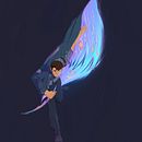My project for course: Fantasy Character Design in Procreate. Projekt z dziedziny Trad, c, jna ilustracja, Projektowanie postaci, Ilustracja c, frowa, R, sunek c, frow, Malarstwo c i frowe użytkownika mikeystar6262 - 03.05.2023
