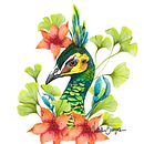 Técnicas mixtas . Un projet de Illustration traditionnelle de Natalia Burgos - 04.05.2023