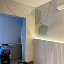 Meu projeto do curso: Técnicas de pintura decorativa para design de superfícies. Artesanato, Arquitetura de interiores, Design de interiores, Decoração de interiores, Interiores, DIY, e Pintura decorativa projeto de camilacrostaarte - 24.04.2023