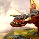 "Kaudillo" orco en serpiente alada . Pictura de Marc Ferrer - 05.05.2023