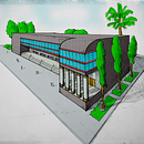Meu projeto do curso: Desenho arquitetônico: perspectiva e releitura. 3D, Architecture, Interior Design, Drawing, Architectural Illustration, and Spatial Design project by Fred Wolf - 05.04.2023