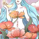 Mein Abschlussprojekt für den Kurs: Fantasy-Illustrationen: Finde deinen Stil. Un progetto di Illustrazione tradizionale, Disegno, Illustrazione digitale, Pittura ad acquerello e Teoria del colore di Amy Viehmann - 02.05.2023