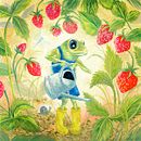 My project for course: Gouache: Paint Natural Worlds from Imagination. Projekt z dziedziny Projektowanie postaci,  Malarstwo,  R, sunek, Ilustracje dla dzieci i Malowanie gwaszami użytkownika Anna Tromop - 06.05.2023