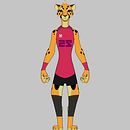 Charline. Design de personagens projeto de Jason Williams - 04.04.2023