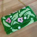 Mon projet du cours : Techniques de punch needle pour personnaliser des accessoires . Arte și meșteșuguri, Broderie, Arte din fibre, DIY, Ac de perforare și Design textil de Marjorie Fontez - 05.07.2023