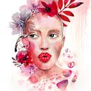 My project for course: Illustrated Portrait in Watercolor. Traditional illustration, Fine Arts, Painting, Drawing, Watercolor Painting, Portrait Drawing, and Artistic Drawing project by Séverine - 05.05.2023