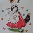 Meu projeto do curso: Ilustração dinâmica de animais para histórias infantis. Een project van Ontwerp van personages, Tekening met potlood,  Tekening y Kinderillustratie van julianagubolinl - 07.05.2023