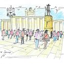 Meine bisherigen Arbeiten. Un proyecto de Bocetado, Pintura a la acuarela e Ilustración con tinta de weedgu - 09.05.2023