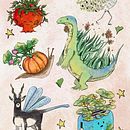 My project for course: Illustration of Adorable Characters Inspired by Nature. Character Design, Drawing, Digital Illustration, and Digital Drawing project by amita92 - 05.09.2023