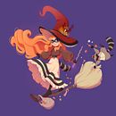 My project for course: Fantasy Character Design in Procreate. Een project van Traditionele illustratie, Ontwerp van personages, Digitale illustratie, Digitale tekening y  Digitaal schilderij van Mégane Cuvelier - 09.05.2023