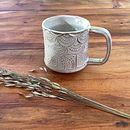 Mi proyecto del curso: Creación de sellos para cerámica texturizada. Projekt z dziedziny Craft,  Sztuki piękne,  Dekoracja wnętrz, Ceramika i DIY użytkownika Sara Cifuentes Rodríguez - 10.05.2023