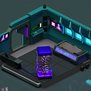 Sci-fi Room. Un projet de 3D de Burak Demir - 10.05.2023
