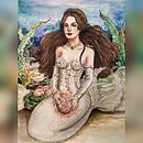 Mermay 2023. Projekt z dziedziny Sketchbook, Trad, c, jna ilustracja,  R, sunek, Malowanie akwarelą,  Kolaż i  Malarstwo użytkownika Christina Zuloaga - 11.05.2023