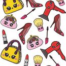 Patrón iconos animados. Een project van Traditionele illustratie,  Ontwerp, Digitale illustratie y Patroonontwerp van Laura Ortiz García - 11.05.2023