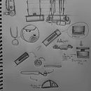 Mi proyecto del curso: Introducción al sketching para diseño de producto. Design, Design de produtos, Esboçado, Desenho, e Sketchbook projeto de gabriel_santiago_avila - 10.05.2023