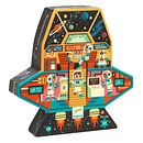 Djeco Space Jigsaw - 54 pieces. Un proyecto de Ilustración tradicional, Diseño, Packaging y Diseño de producto de Ben Newman - 18.05.2023