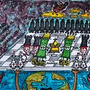 My project for course: Let's play chess without king! Ein Projekt aus dem Bereich Traditionelle Illustration, Malerei, Kreativität, Bleistiftzeichnung und Zeichnung von bibi_biscotti - 12.05.2023