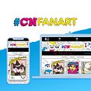 CN Fan Art - Web App . UX / UI & Ilustrație tradițională de Lucas Garofalo - 05.12.2023