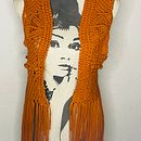 Mi proyecto del curso: Macramé: crea prendas de ropa únicas. Een project van Ontwerp van accessoires, Craft, Textiel, Macramé y Textielontwerp van Viviana Kusmanis - 07.05.2023