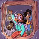 Yawa The Adventurer - Written by Bernard K. Mensah . % Matylda McCormack-Sharp tarafından hazırlanan Çizgi roman, Geleneksel illüstras, on, Çocuk İllüstras, onu, Çocuk Edebi, atı, Ve Eğitim projesi - 04.16.2022