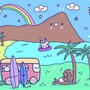 My project for course: Designing Kawaii Worlds: Spread Joy Through Illustration Ein Projekt aus dem Bereich Design von Figuren, Digitale Illustration und Manga von Jessica Morris - 14.05.2023