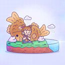 Mi proyecto del curso: Pequeño mundo de Taiyakis. Un proyecto de Diseño de personajes, Ilustración digital y Manga de Mariagabriela Santoyo - 15.05.2023